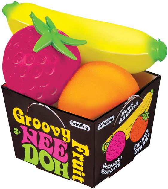 NeeDoh Groovy Fruit